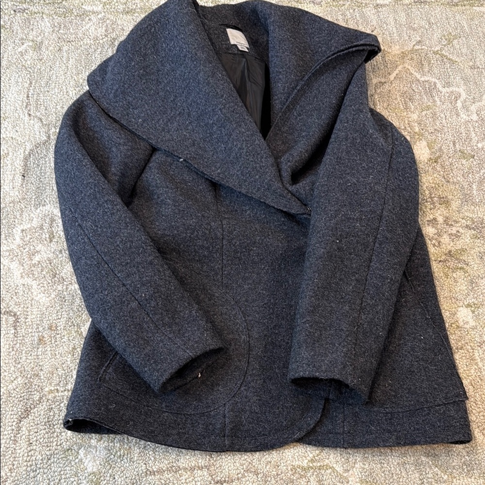 Halogen Charcoal Pea Coat